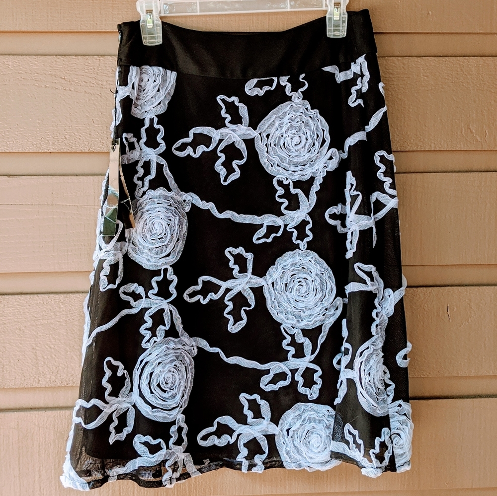 Tribal Black Tool Skirt | NWT - Picture 2 of 5